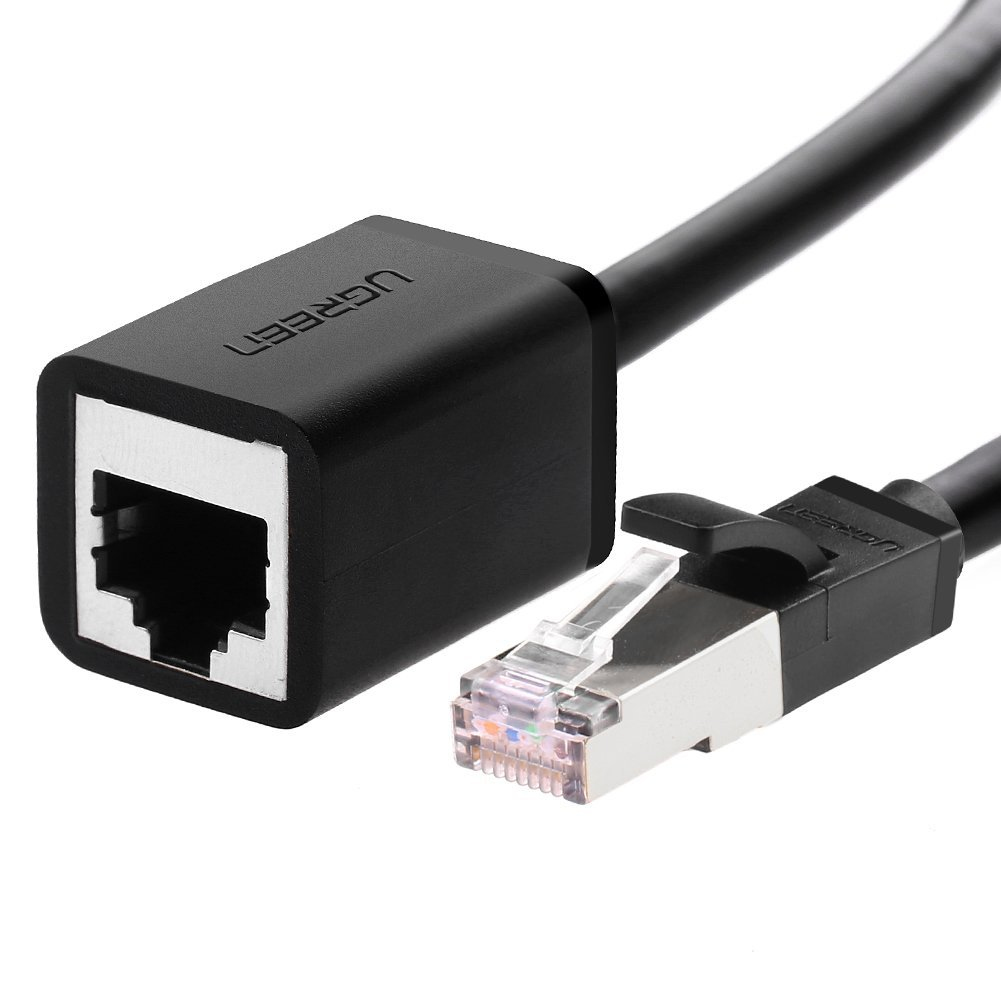 Ugreen 11281 netværkskabel Sort 2 m Cat6