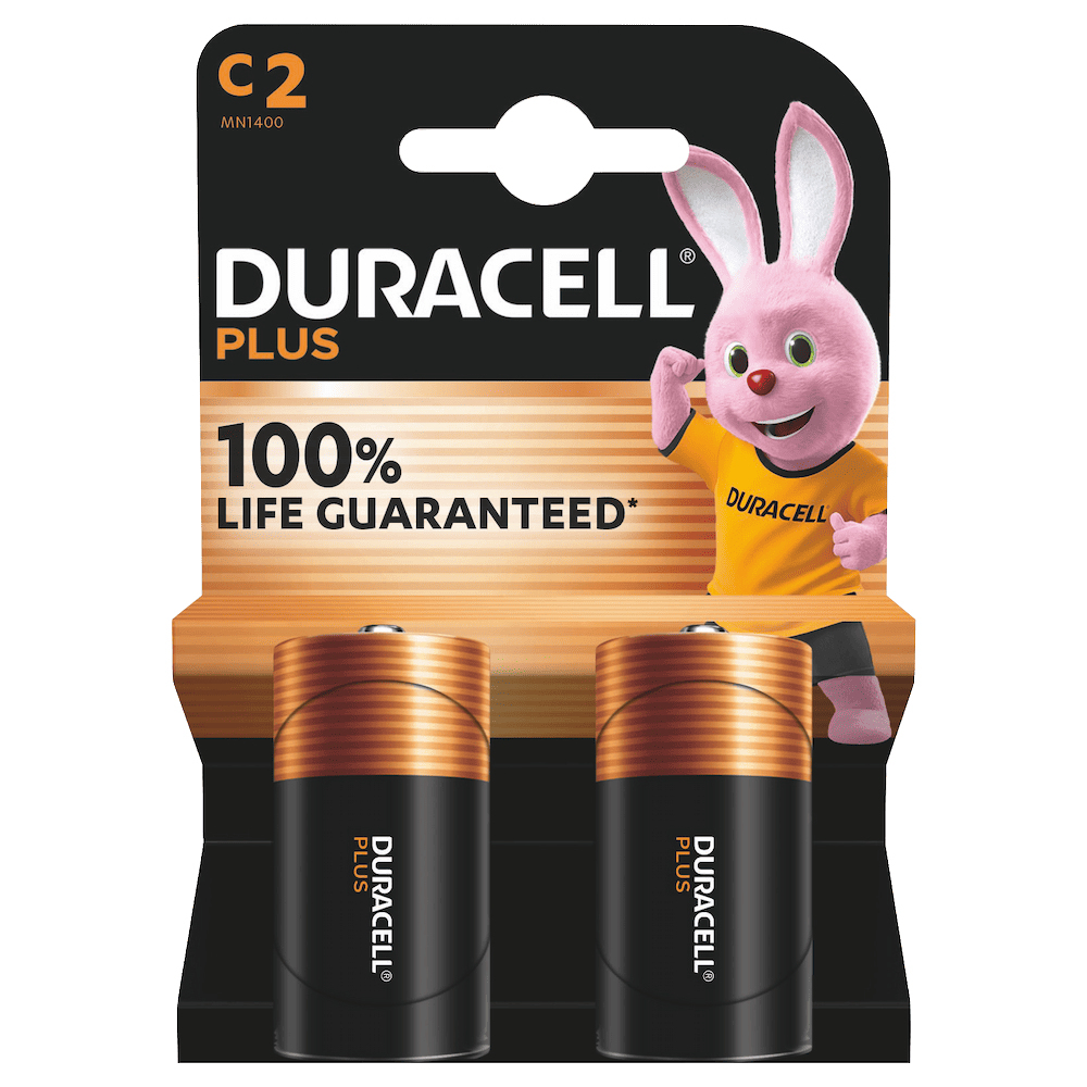 Duracell LR-14 Engangsbatteri LR14 Alkaline
