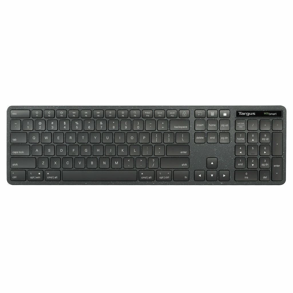 Targus EcoSmart AKB874NO tastatur Universel USB QWERTY Nordisk Sort