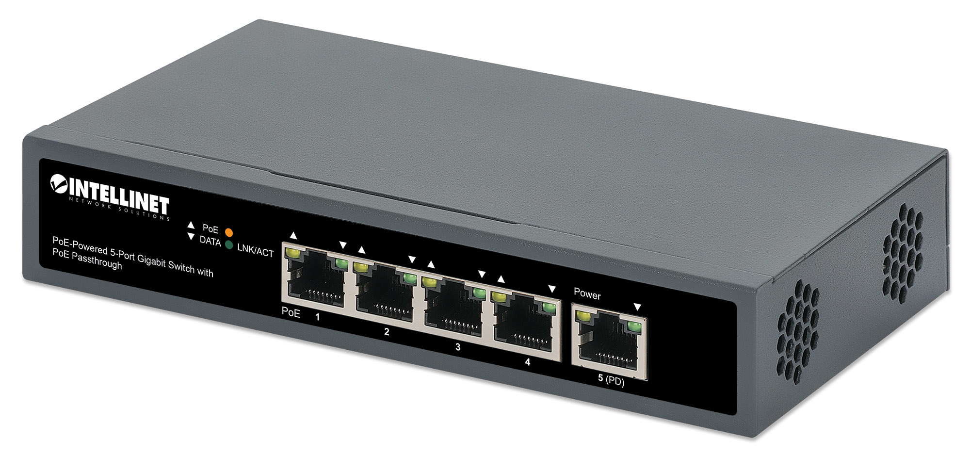 Intellinet 561808 netværksswitch Gigabit Ethernet (10/100/1000) Strøm over Ethernet (PoE)