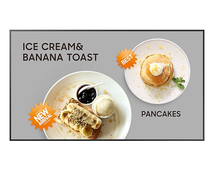 Samsung LH32QMCEBGCXEN skilte display Digital fladpaneldisplay 81,3 cm (32") LCD Wi-Fi 400 cd/m² Sort Tizen 7.0