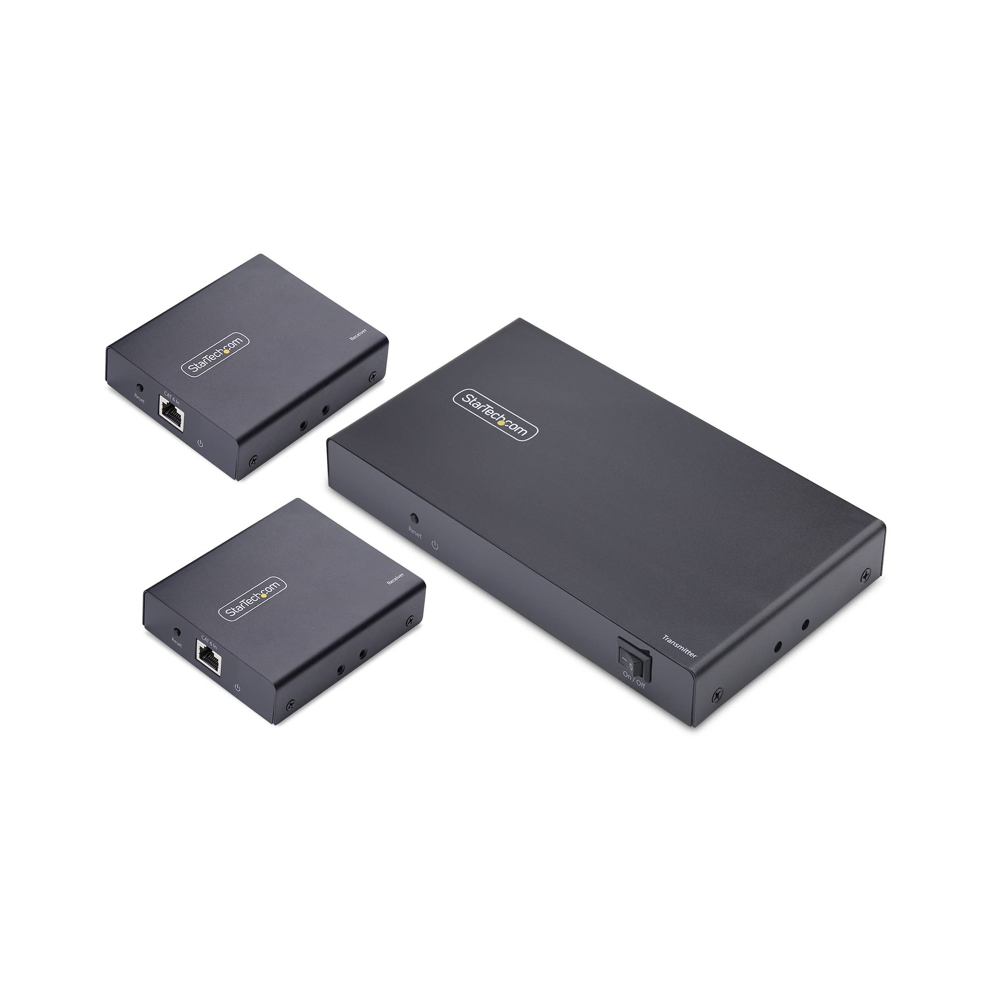 StarTech.com 4K7014IC-EXTEND-HDMI AV forlænger AV sender & modtager Sort