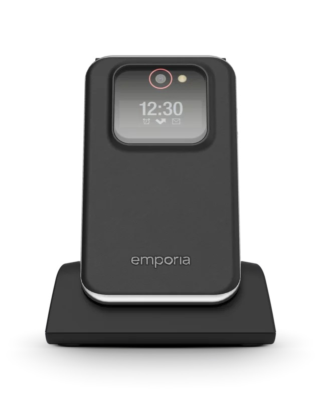 Emporia V228 7,11 cm (2.8") Sort Begynder telefon