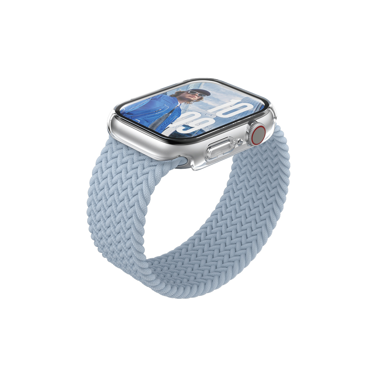 PanzerGlass ® Skærmbeskyttelse Snappie Full Body Slim Transparent Apple Watch Series 10 | 42mm