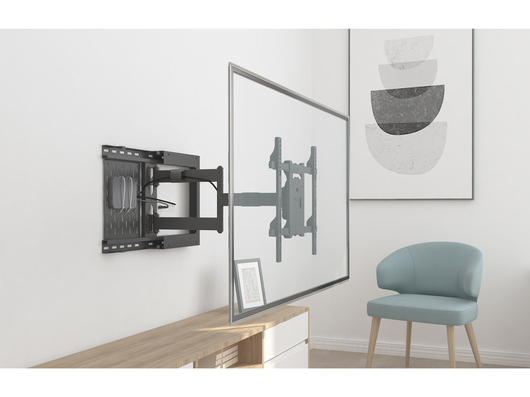 Multibrackets 0198 tv-beslag 177,8 cm (70") Sort