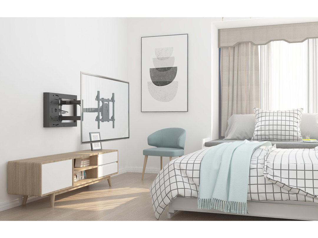 Multibrackets 0198 tv-beslag 177,8 cm (70") Sort