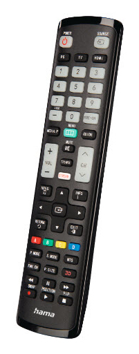 Hama 00221060 fjernbetjening IR trådløs TV Tryk på knapper