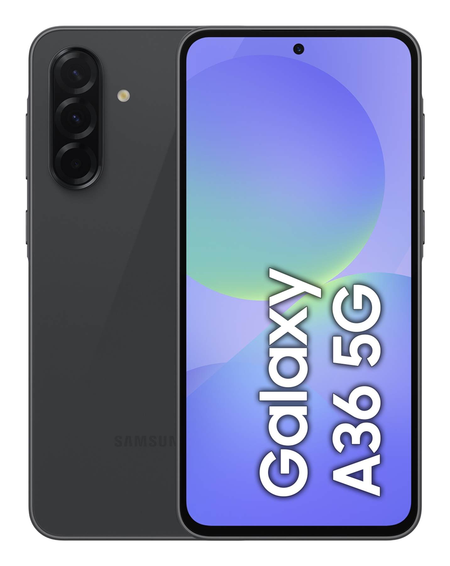 Samsung Galaxy A36 5G 17 cm (6.7") Dual SIM Android 15 USB Type-C 6 GB 128 GB 5000 mAh Sort