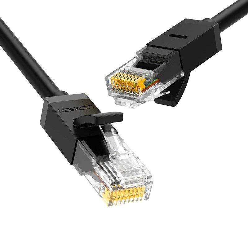 Ugreen NW102 netværkskabel Sort 3 m Cat6 U/UTP (UTP)