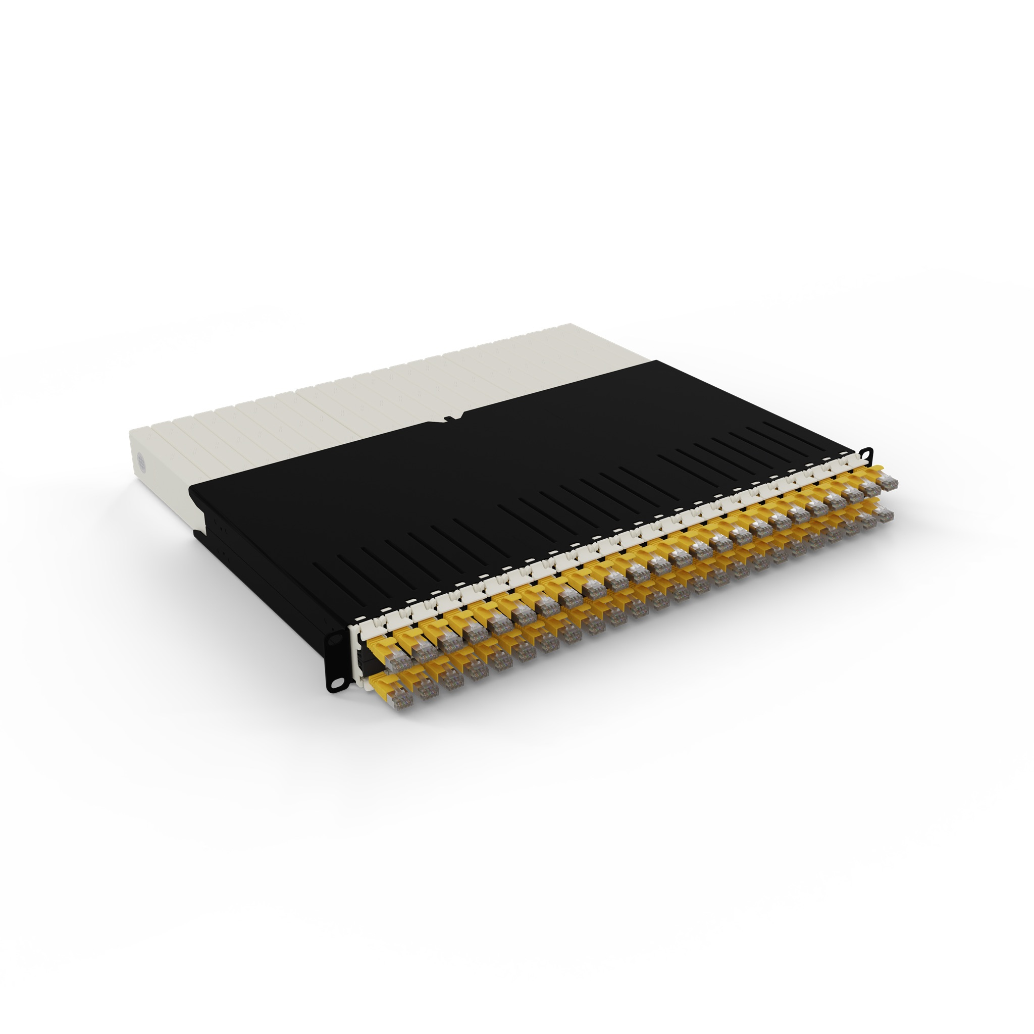 PATCHBOX PONEX8STPYL netværkskabel Gul 0,8 m Cat6a U/FTP (STP)