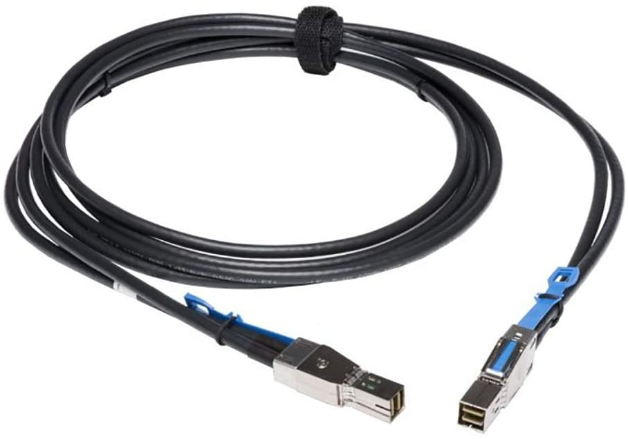 Lenovo 00YL849 Serial Attached SCSI (SAS)-kabel 2 m 12 Gbit/sek. Sort