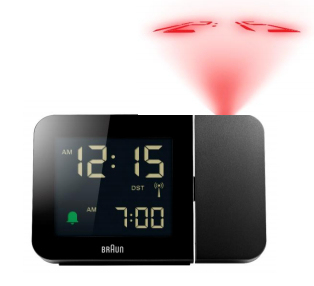 Braun 67160 vækkeur Digital alarmur Sort