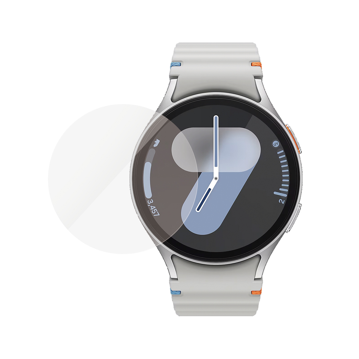 PanzerGlass ® Skærmbeskyttelse Samsung Galaxy Watch8 | Watch7 44mm | Ultra-Wide Fit