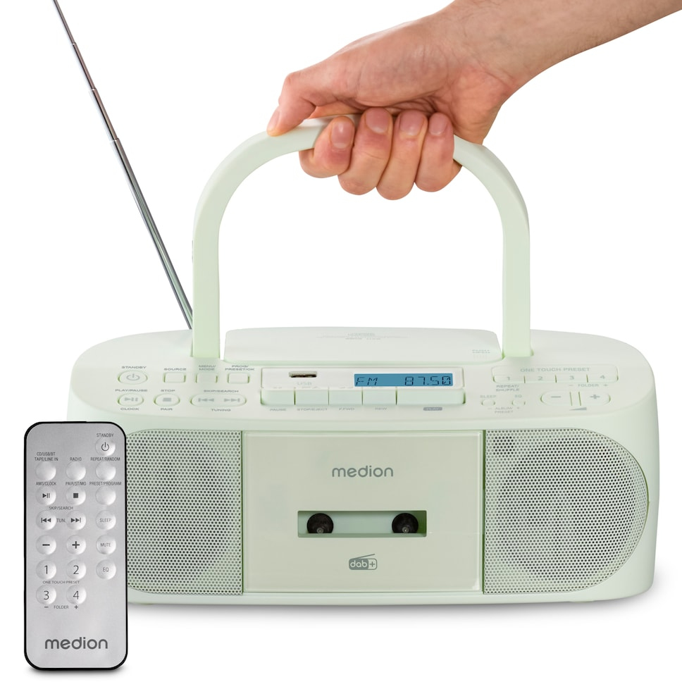 MEDION 50079334 radio Personligt Digital Grøn