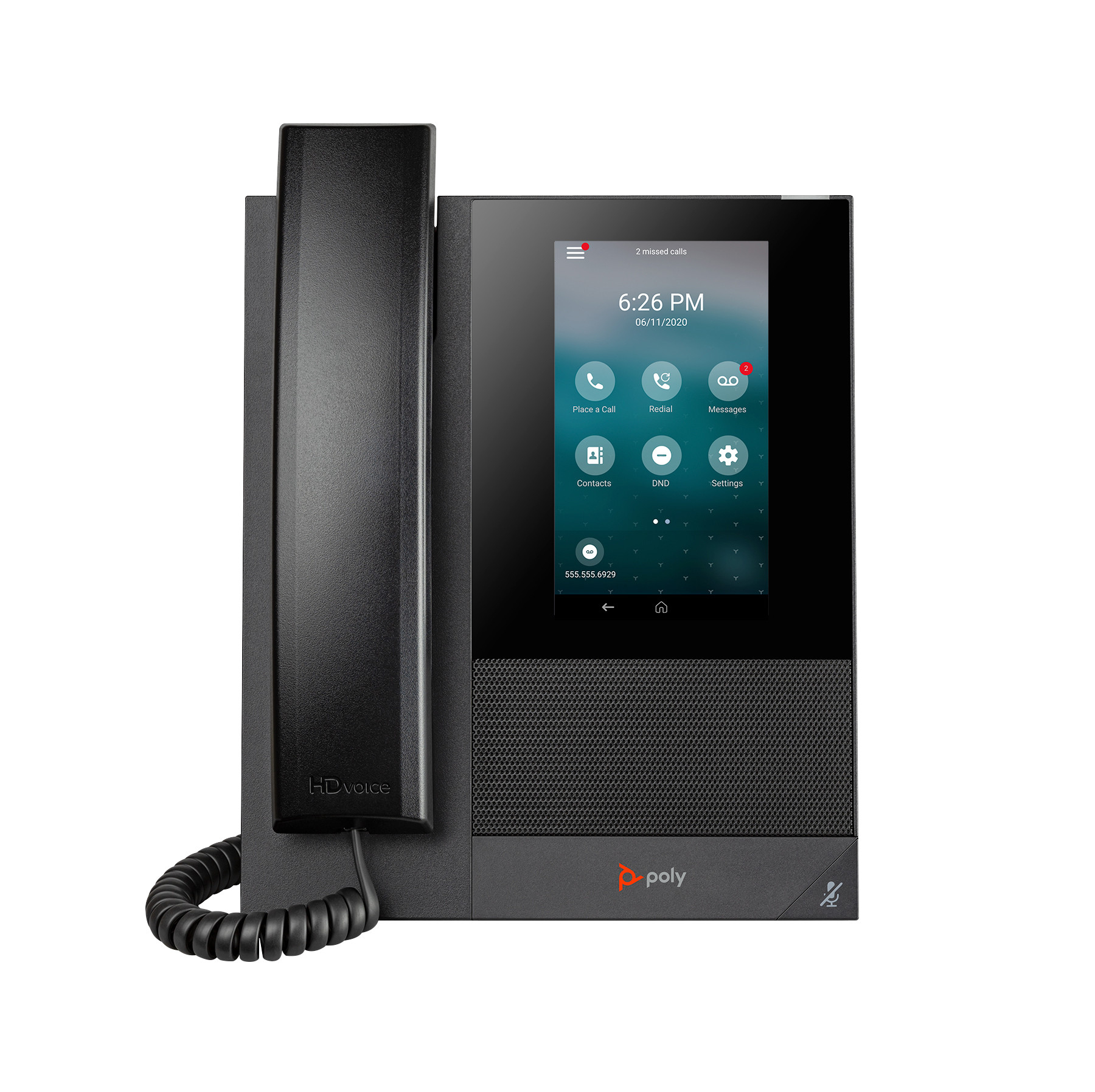 POLY CCX 400 Business Media Phone med Open SIP og PoE-aktiveret