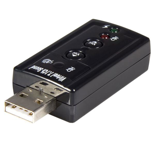 StarTech.com ICUSBAUDIO7 lydkort 7.1 kanaler USB