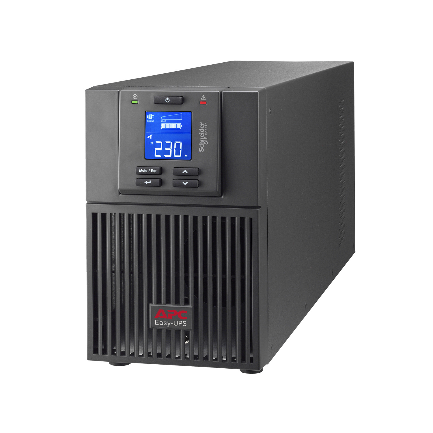 APC SRV1KI-E UPS-enhed Dobbeltkonvertering (online) 1 kVA 900 W 3 AC stikkontakt(er)