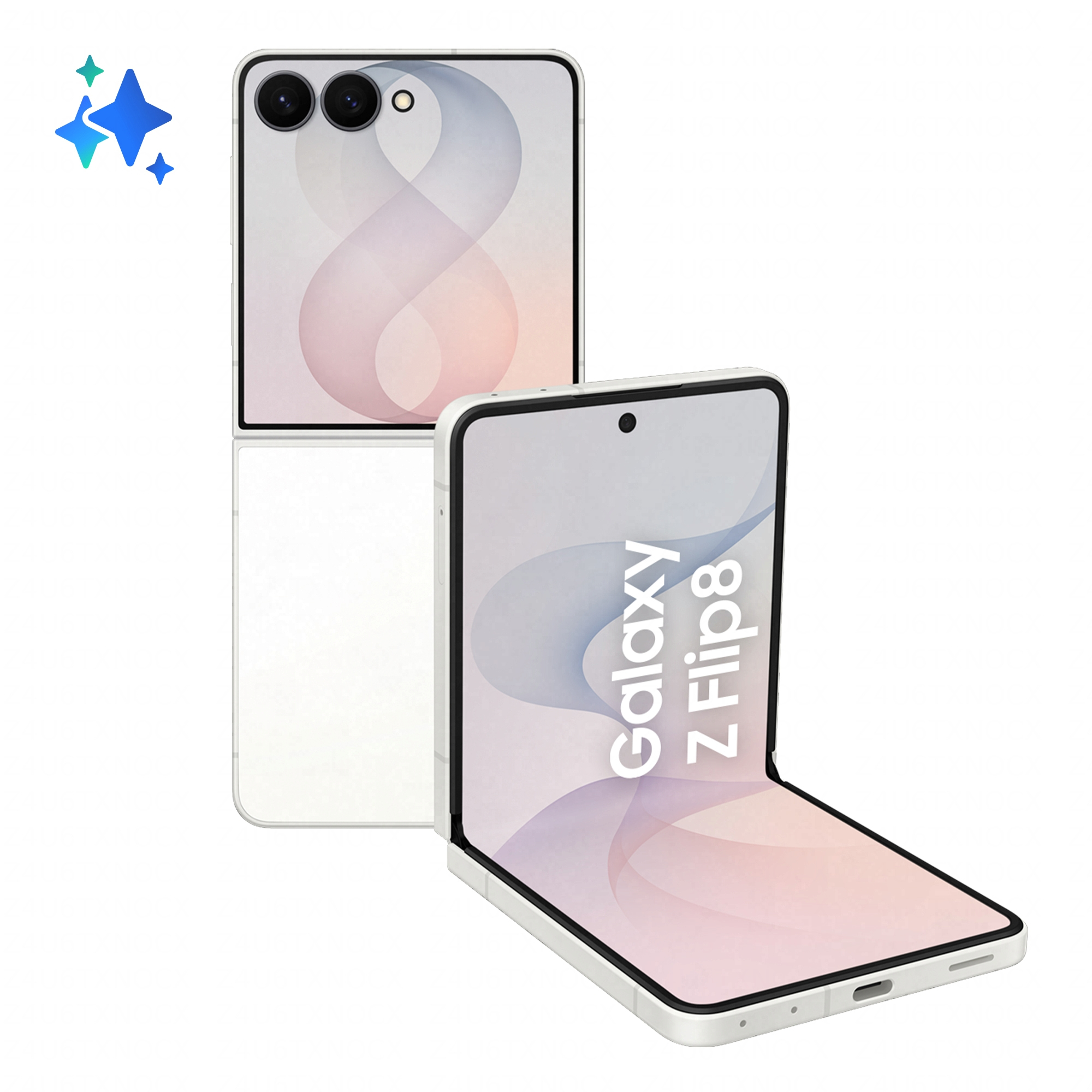 Samsung Galaxy Z Flip8 17,5 cm (6.9") Dual SIM 5G USB Type-C 12 GB 256 GB 4300 mAh Cremefarvet