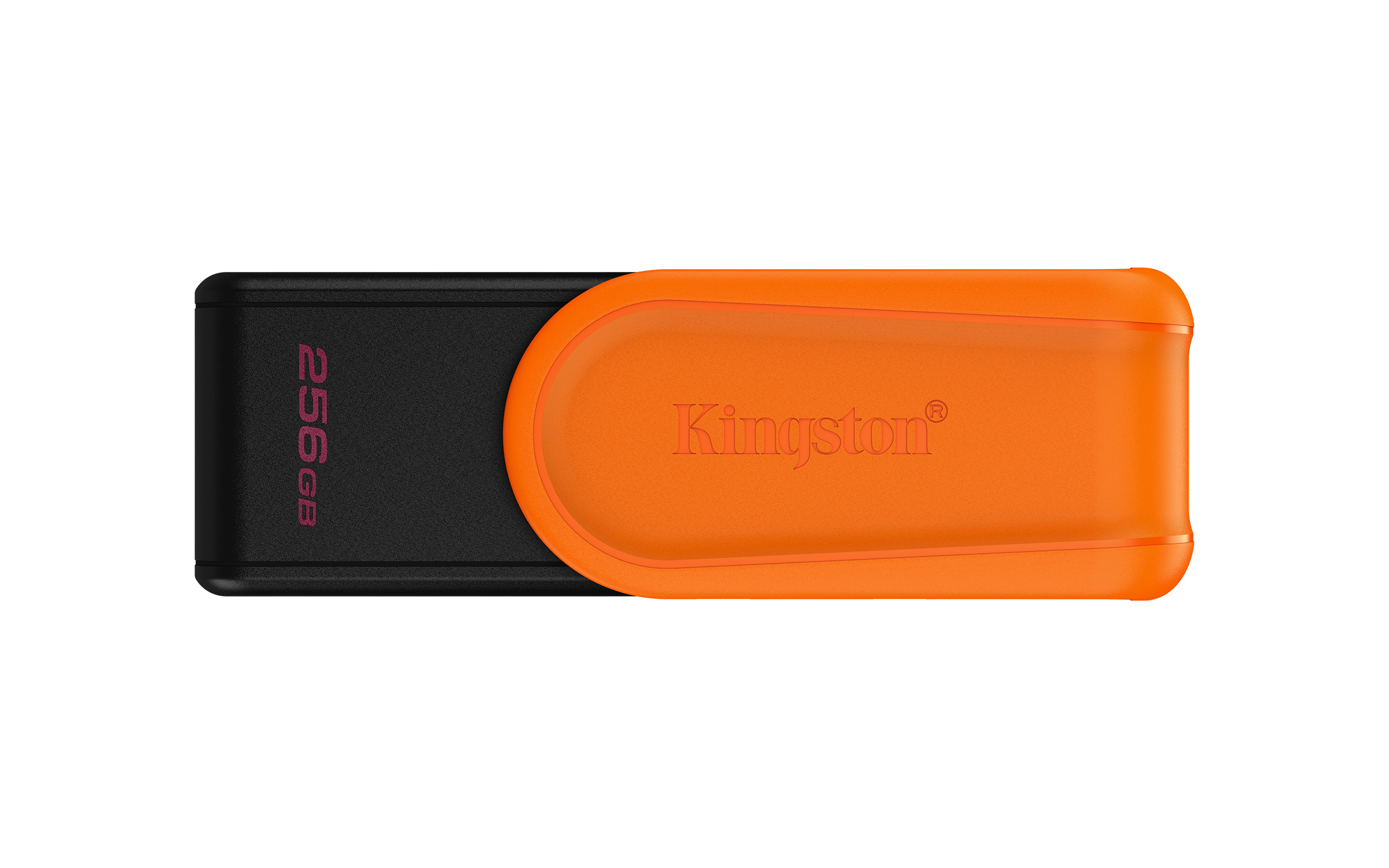 Kingston Technology DataTraveler 256 GB Portable USB 3.2 Gen 1 Exodia S (sort/orange)