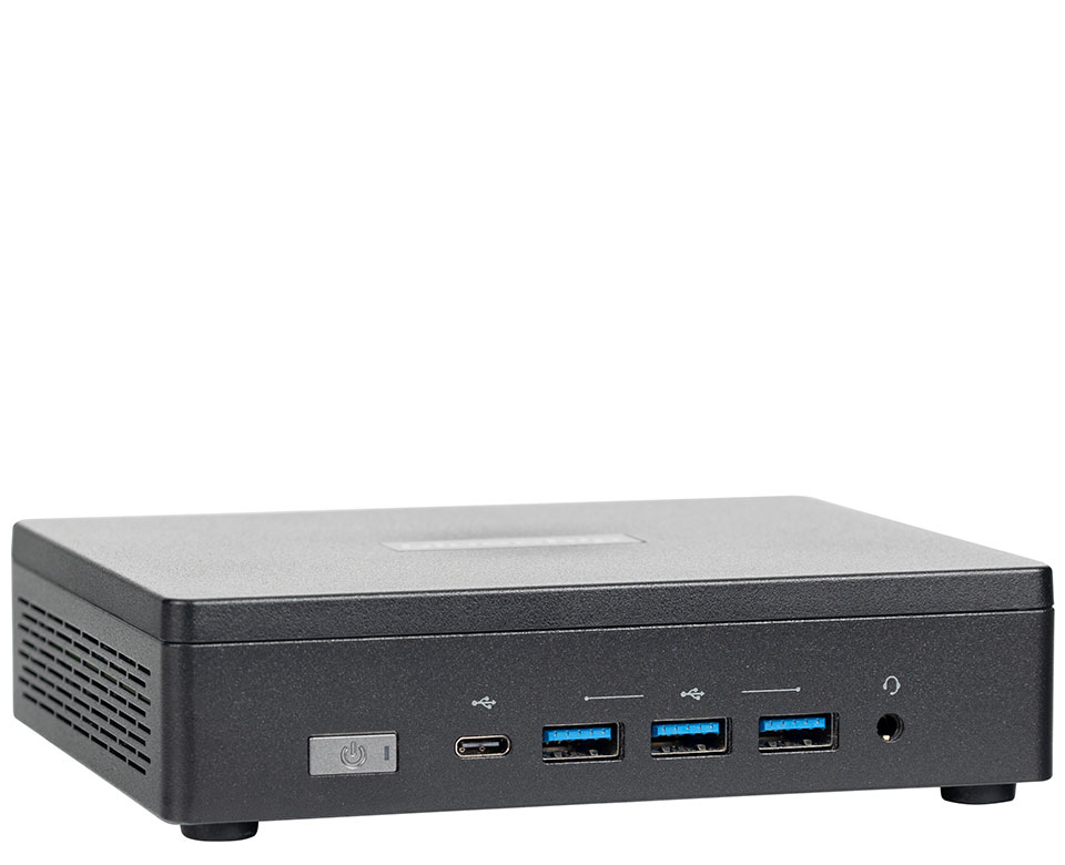 bluechip BUSINESSline L3160 *Green* Intel Core 3 100U 8 GB DDR4-SDRAM 500 GB SSD Windows 11 Pro Mini PC Sort