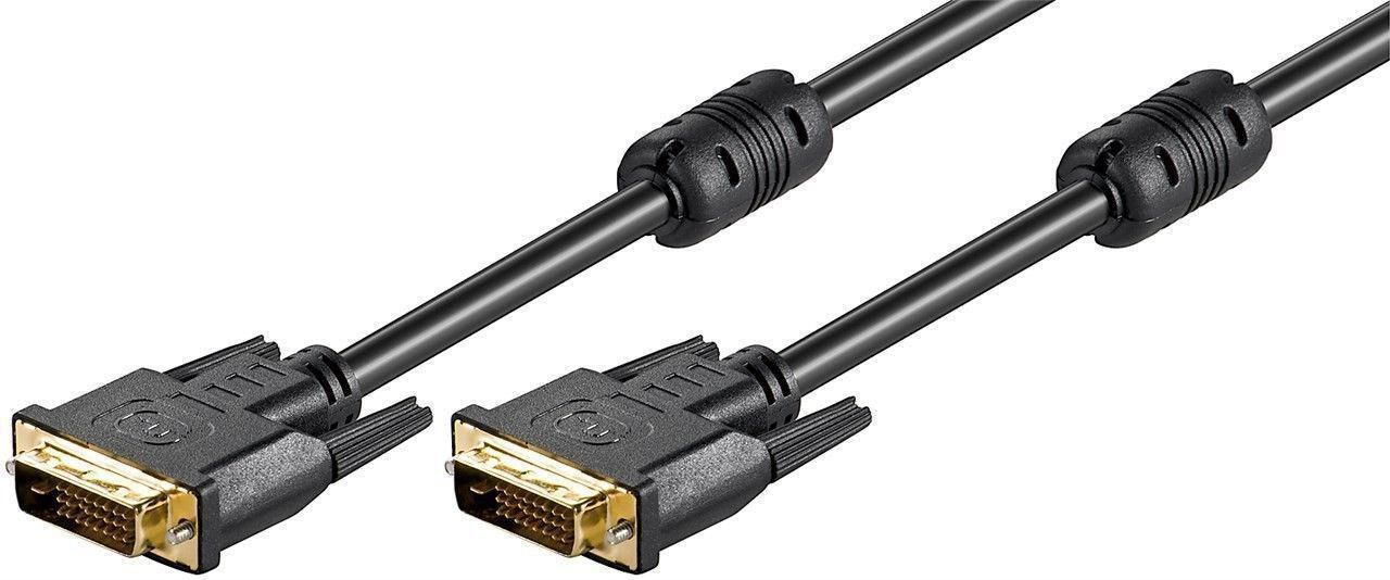 Microconnect MONCC2F DVI kabel 2 m DVI-D Sort