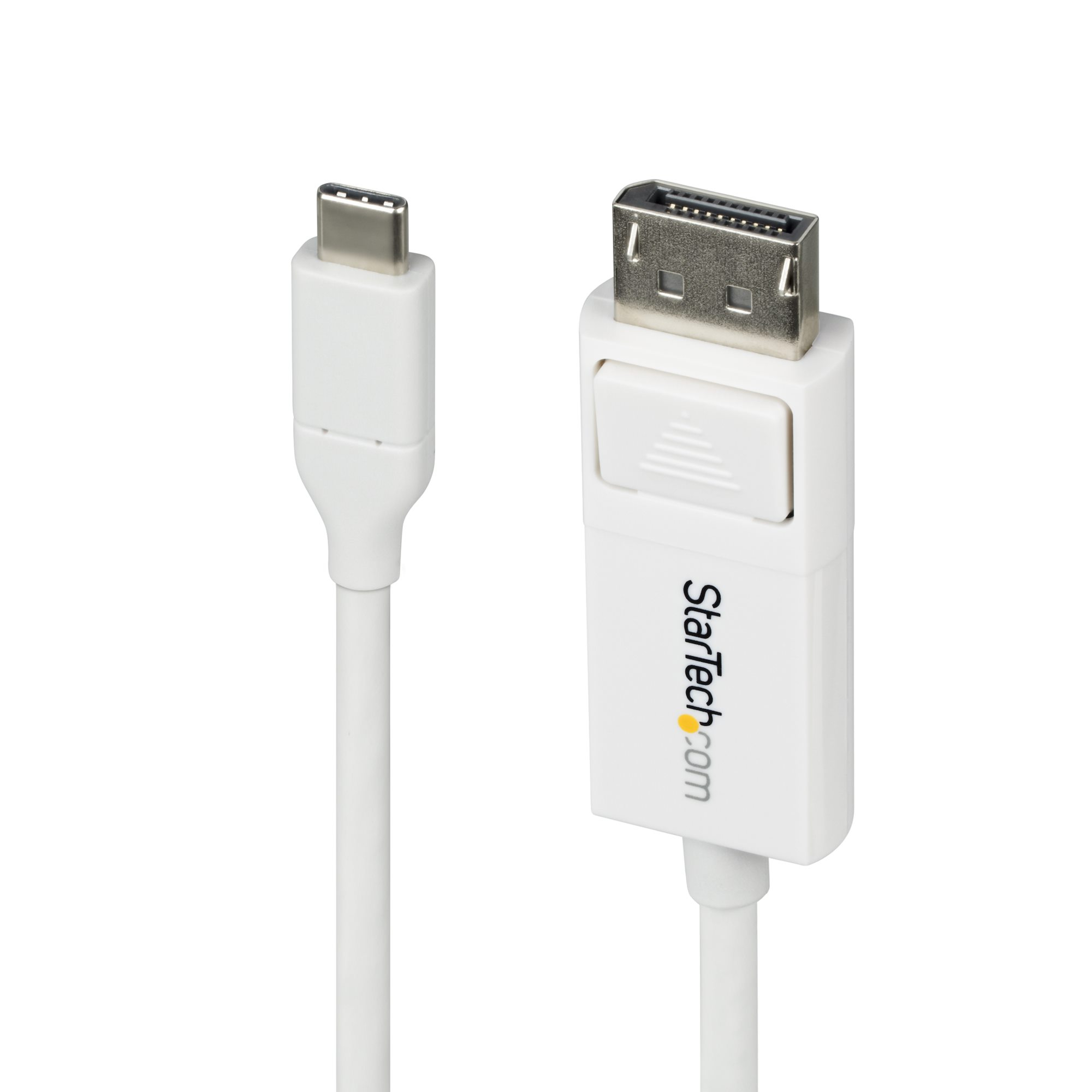 StarTech.com CDP2DP2MBW videokabel adapter 1,9 m DisplayPort USB Type-C Hvid