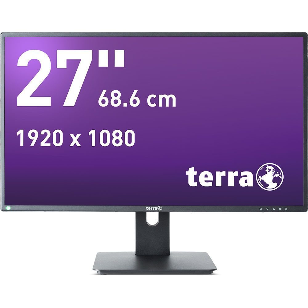 TERRA LCD/LED 2756W PV V4 schwarz GREENLINE PLUS computerskærm 68,6 cm (27") 1920 x 1080 pixel Fuld HD Sort