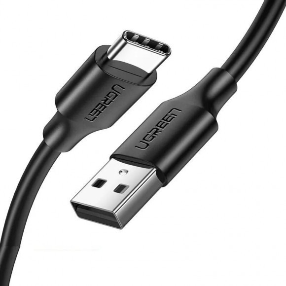 Ugreen 60117 USB-kabel USB 2.0 1,5 m USB A USB C Sort