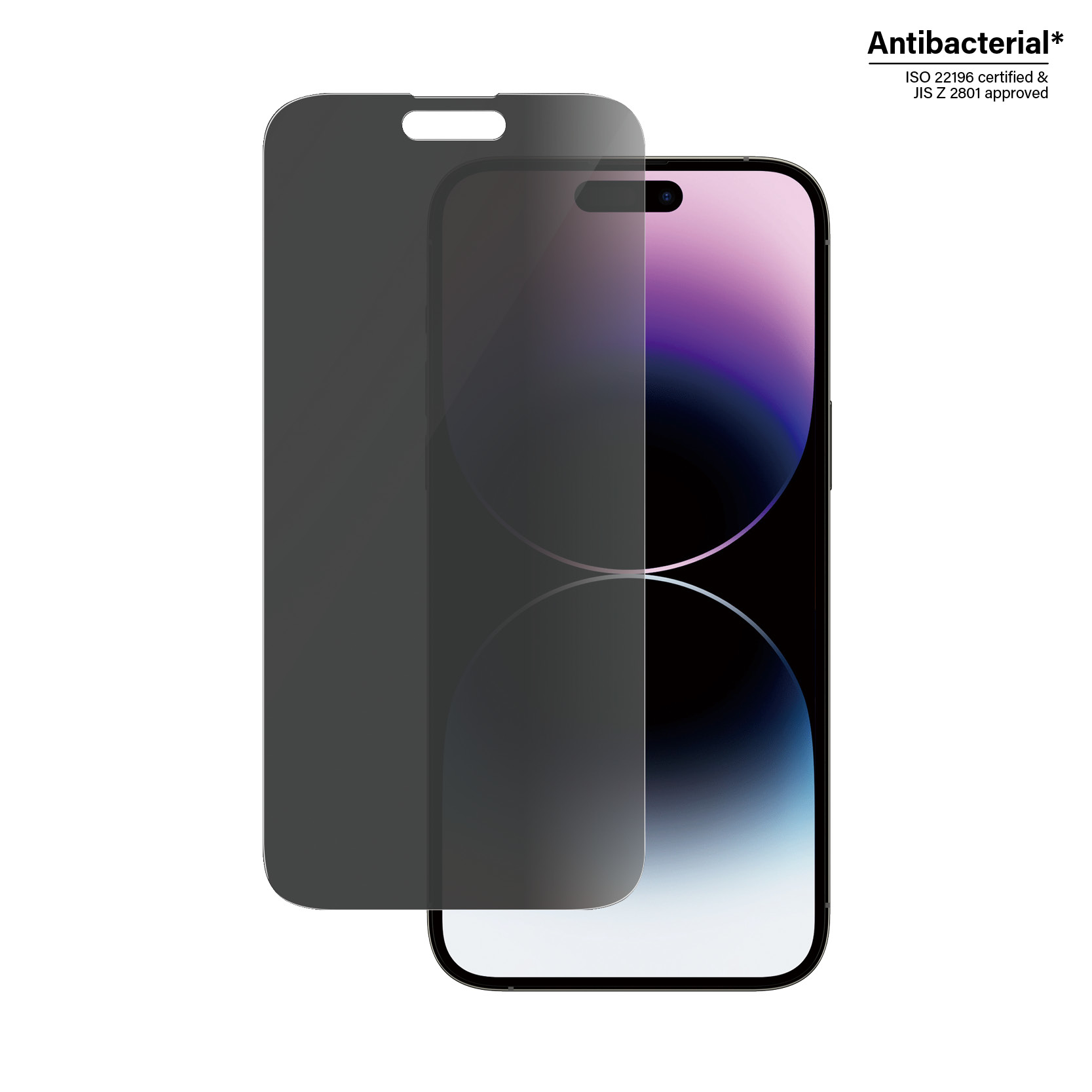 PanzerGlass ® Privacy Skærmbeskyttelse iPhone 14 Pro Max | Classic Fit