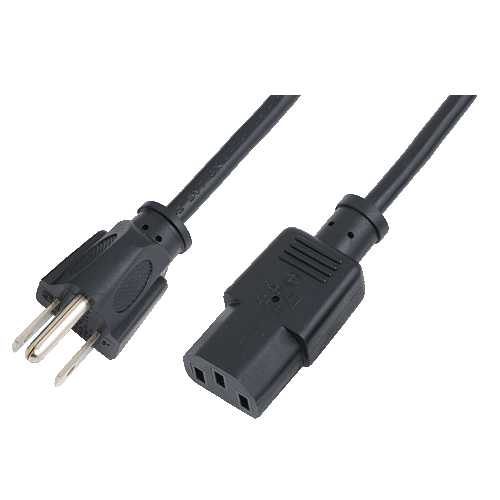 LogiLink NEMA5-15P - IEC 60320-1 (C13), 1.8m Sort 1,8 m C13 forbinder