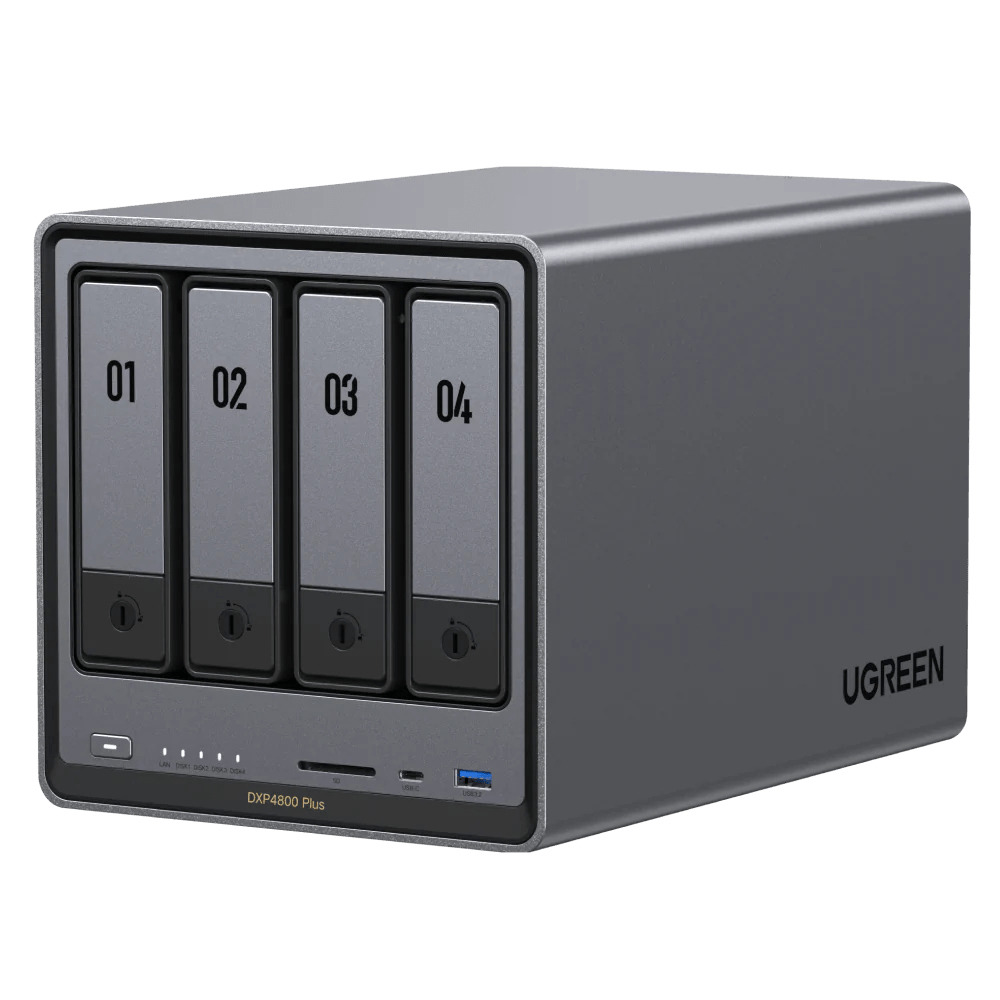 Ugreen NASync DXP4800 Plus NAS Desktop Intel® Pentium® Gold 8505 8 GB DDR5 0 TB UGOS PRO