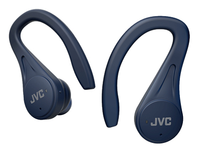 JVC HA-EC25T Headset True Wireless Stereo (TWS) Ørekrog Sport Bluetooth Blå