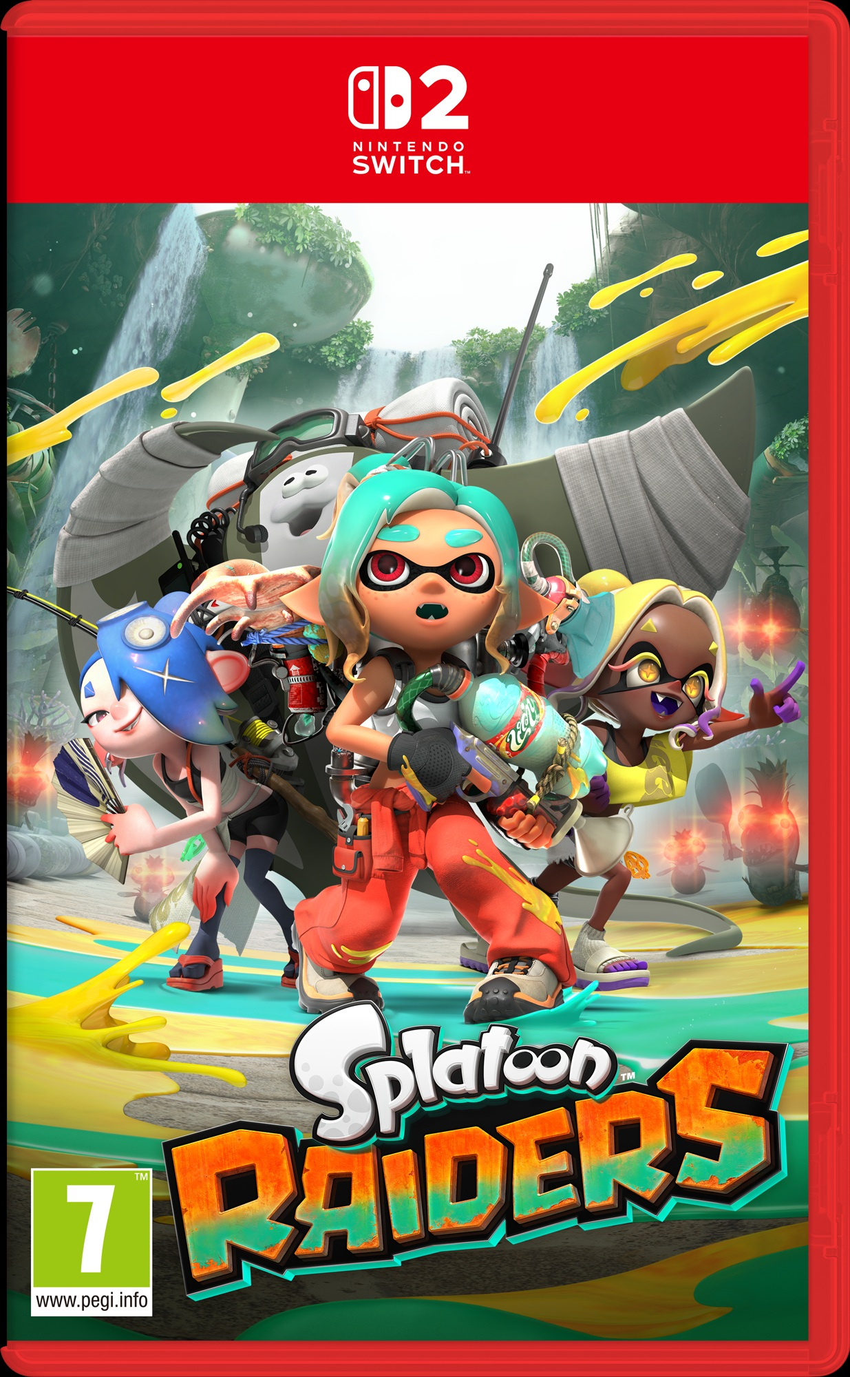 Nintendo Splatoon Raiders Standard Japansk, Engelsk, Fransk, Spansk, Tysk, Italiensk, Hollandsk, Koreansk Nintendo Switch 2