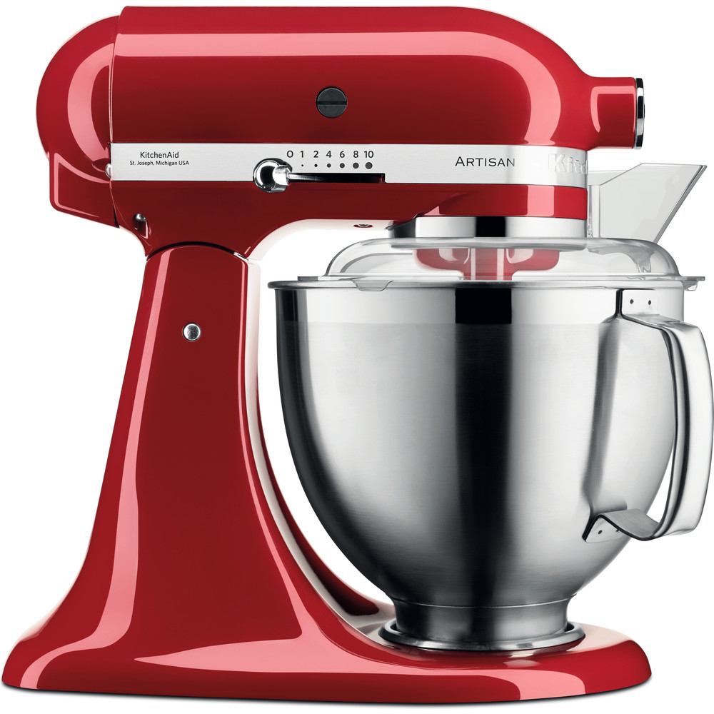 KitchenAid Artisan 5KSM185PS foodprocessor 300 W 4,8 L Rød