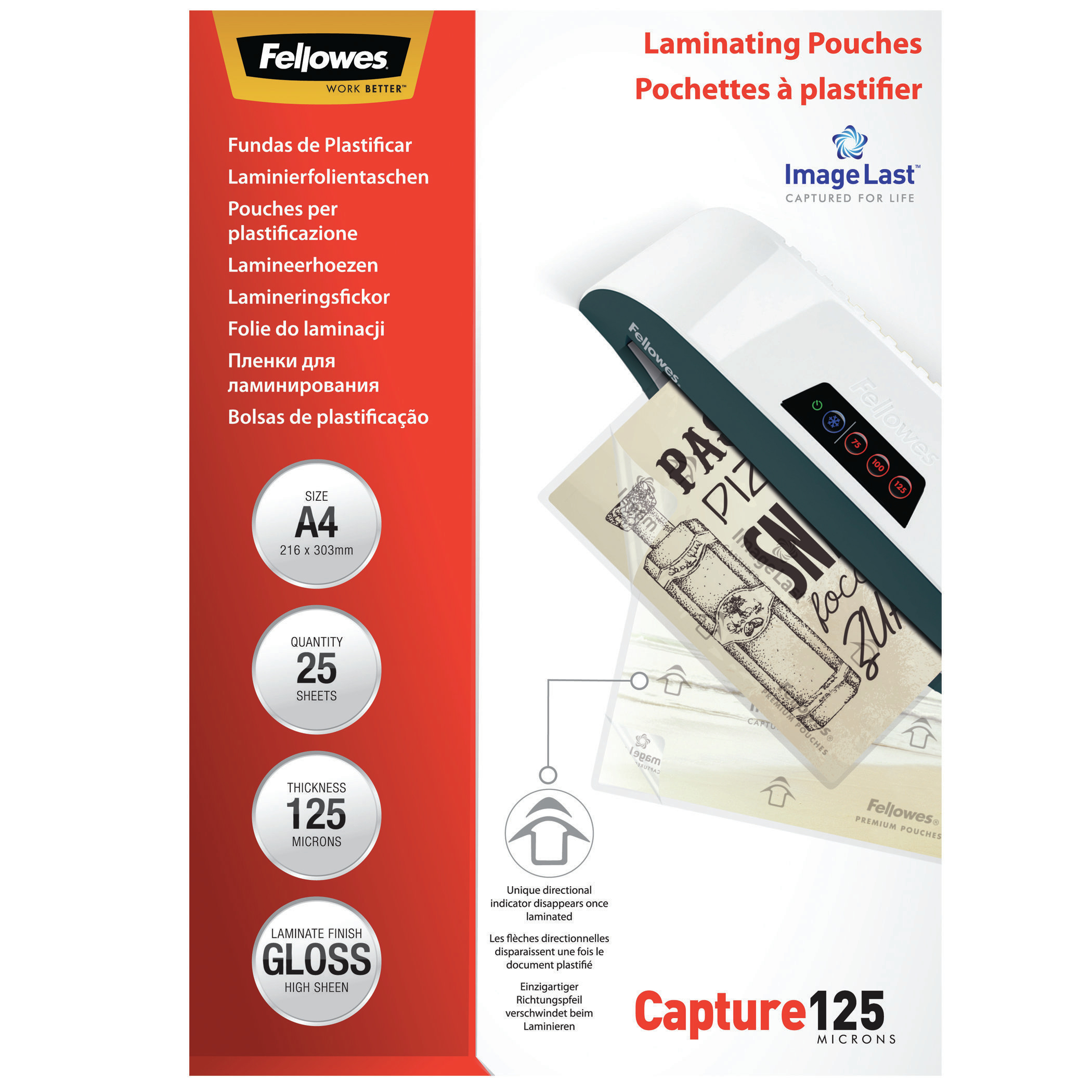 Fellowes 5396301 plastlomme 25 stk
