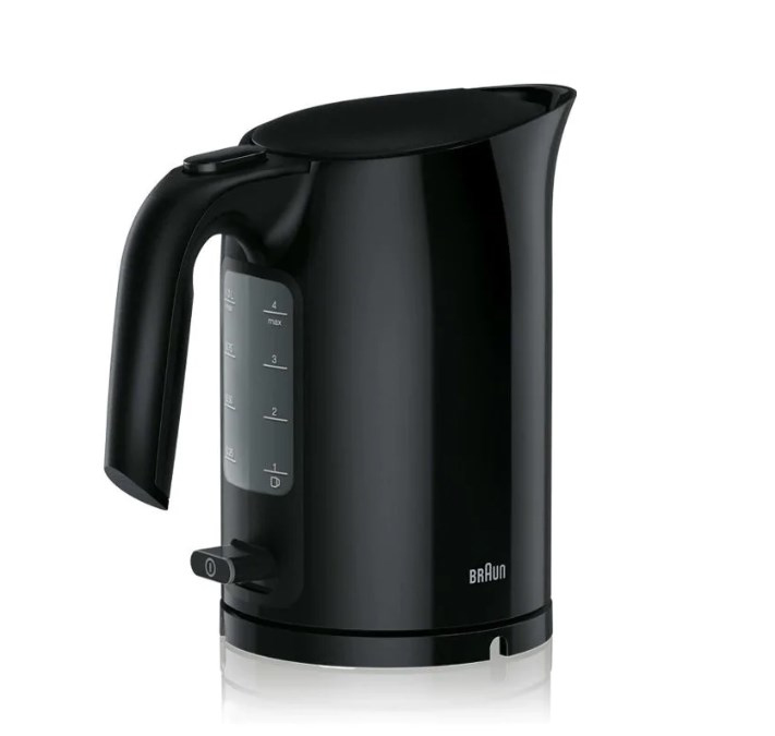 Braun PurEase WK 3000 BK elkedel 1 L 2200 W Sort