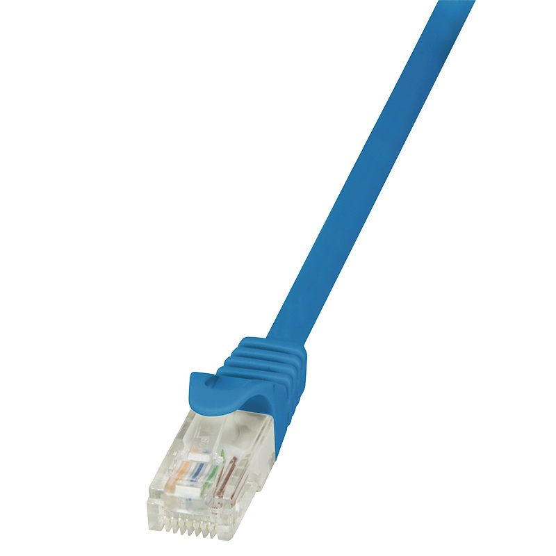 LogiLink 0.25m Cat.6 U/UTP RJ45 netværkskabel Blå 0,25 m Cat6 U/UTP (UTP)