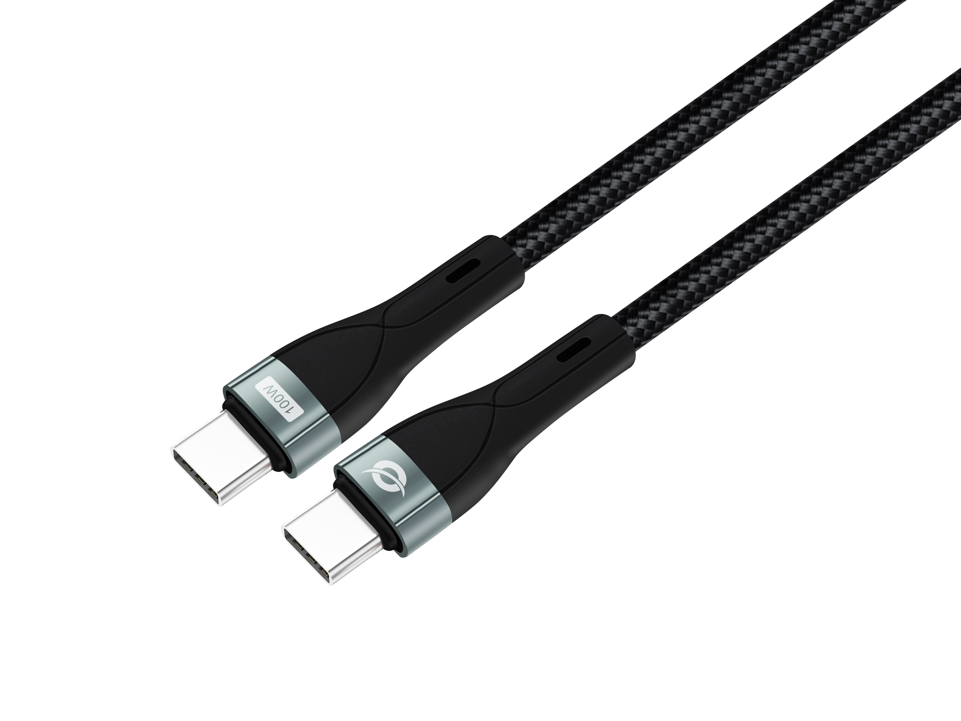 Conceptronic ETTA01B12 USB-kabel USB 2.0 1,2 m USB C Sort