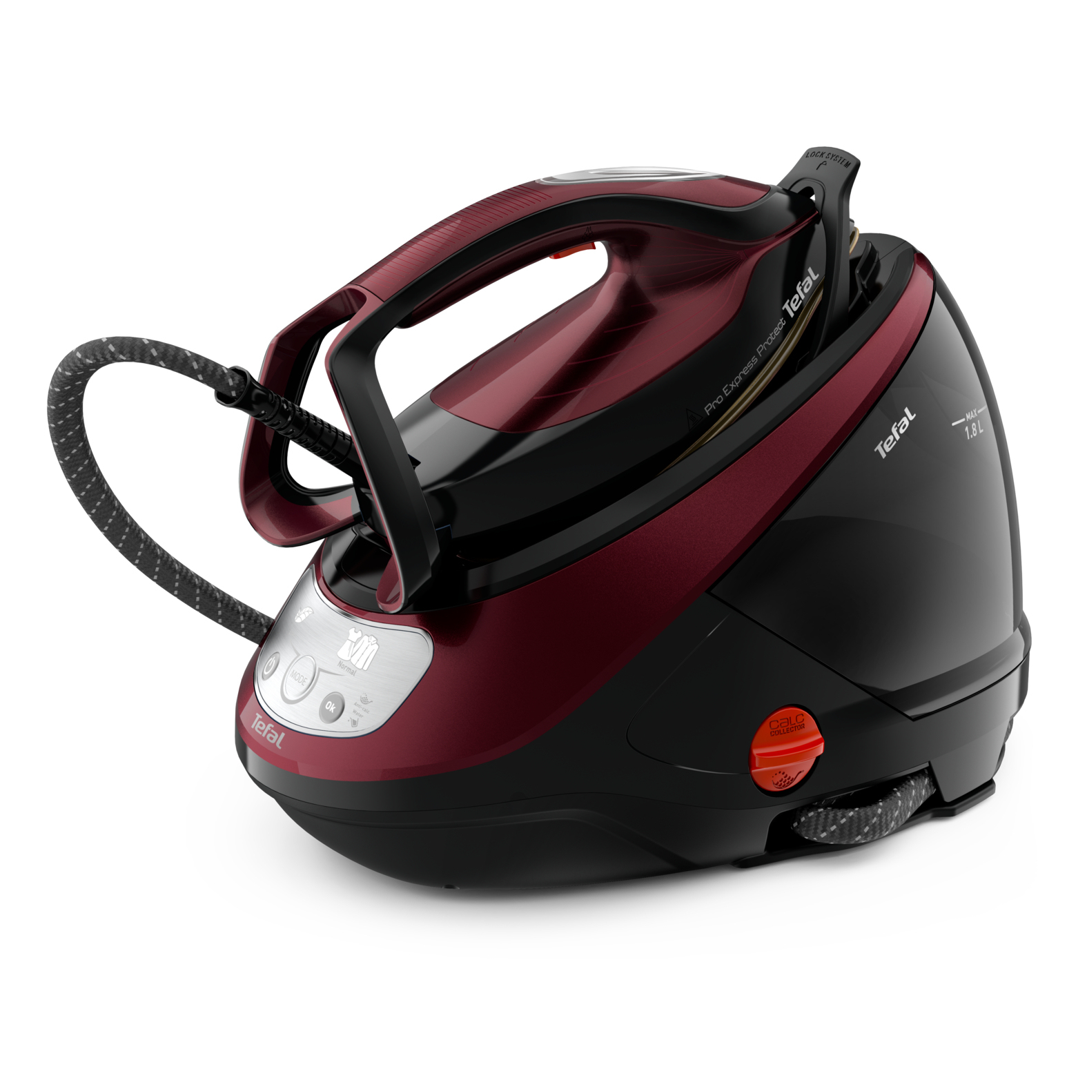 Tefal Pro Express Protect GV9230 2600 W 1,8 L Sort, Bourgogne