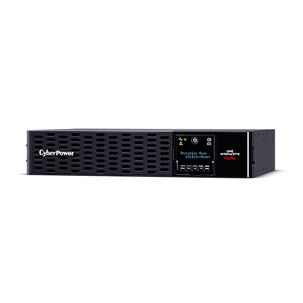 CyberPower PR2000ERT2UC UPS-enhed Interaktivt indgangsstik 2 kVA 2000 W 10 AC stikkontakt(er)