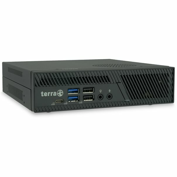 TERRA 1009974 PC/arbejdsstation Intel® Core™ i3 i3-12100 8 GB DDR5-SDRAM 500 GB SSD Windows 11 Pro Mini PC Sort