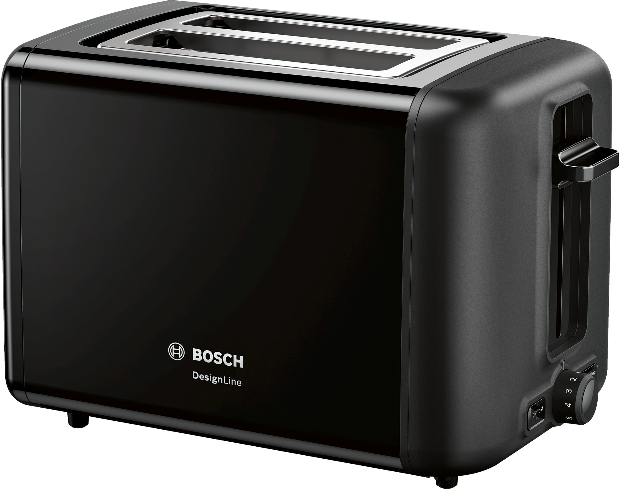 Bosch TAT3P423 brødrister 2 skive(r) 970 W Sort