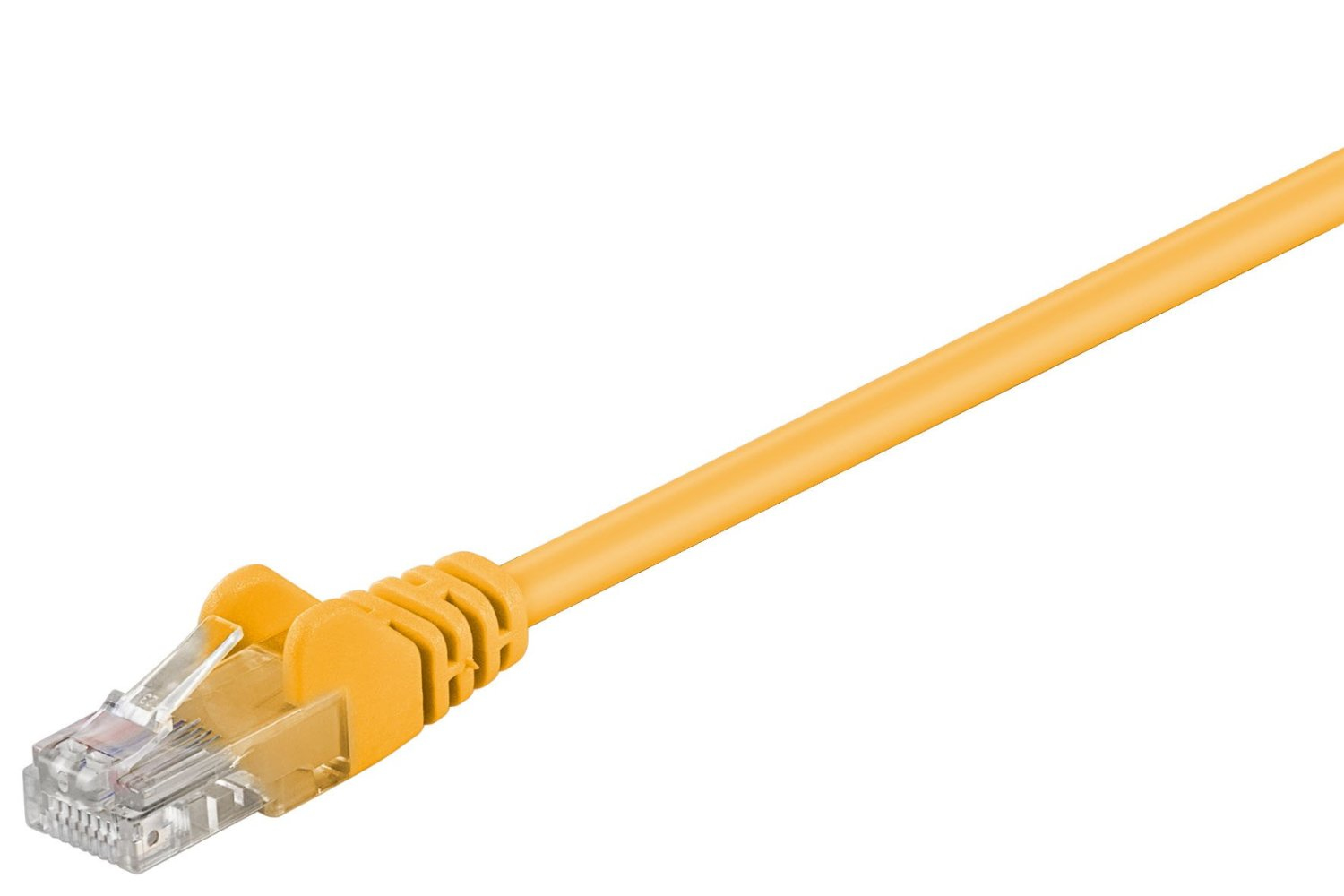 Intellinet 1.5m Cat6 RJ-45 netværkskabel Gul 1,5 m U/UTP (UTP)