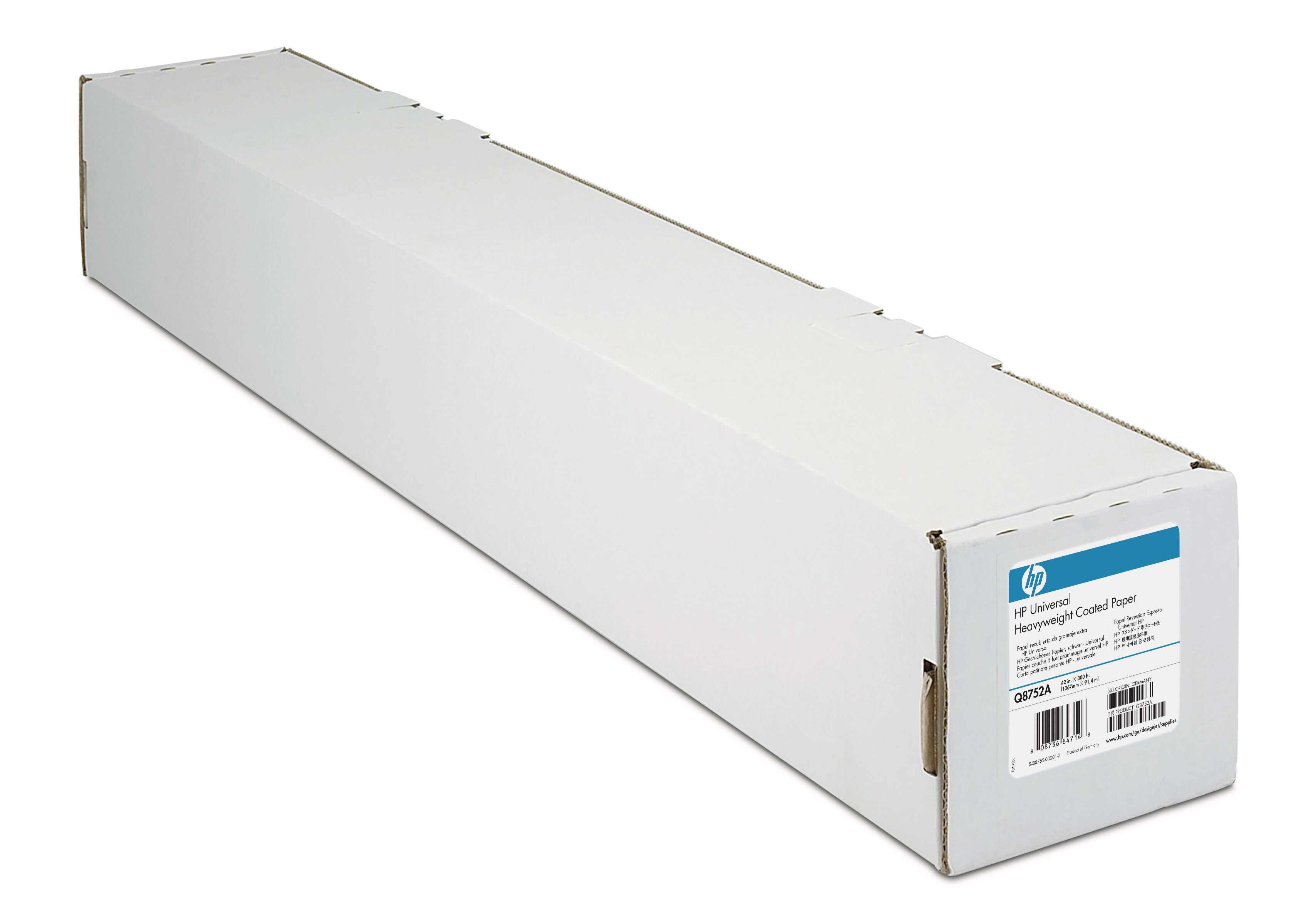 HP Coated Paper-610 mm x 45.7 m (24 in x 150 ft) storformat medie 45,7 m