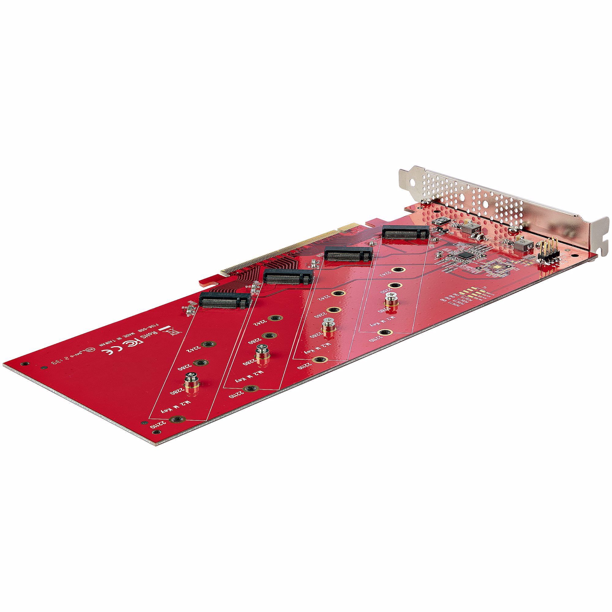 StarTech.com QUAD-M2-PCIE-CARD-B interface-kort/adapter Intern M.2