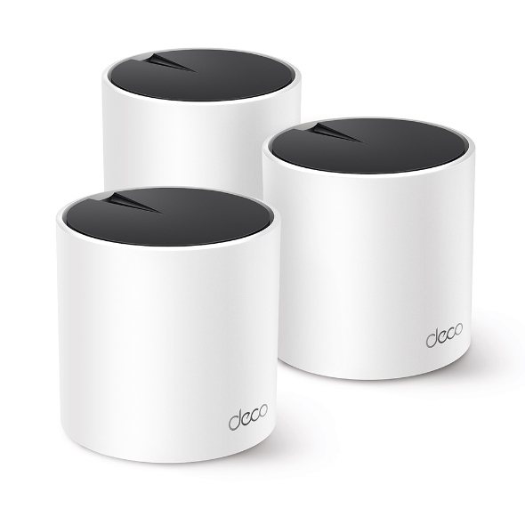 TP-Link DECO X55 (3-Pack) Dual-band (2,4 GHz / 5 GHz) Wi-Fi 6 (802.11ax) Hvid Intern