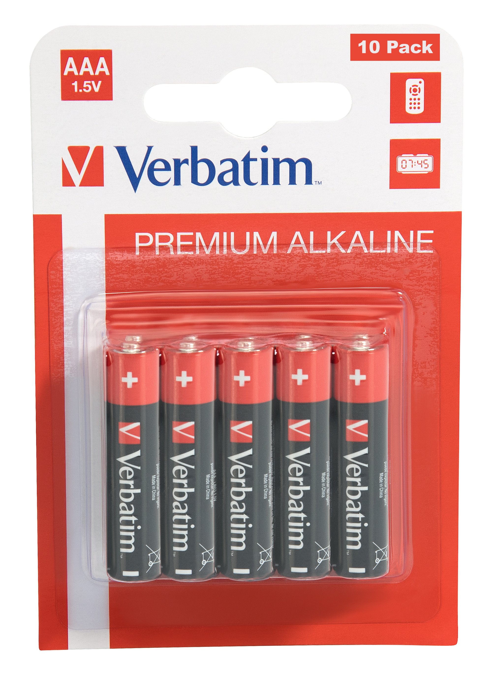 Verbatim AAA alkaline-batterier