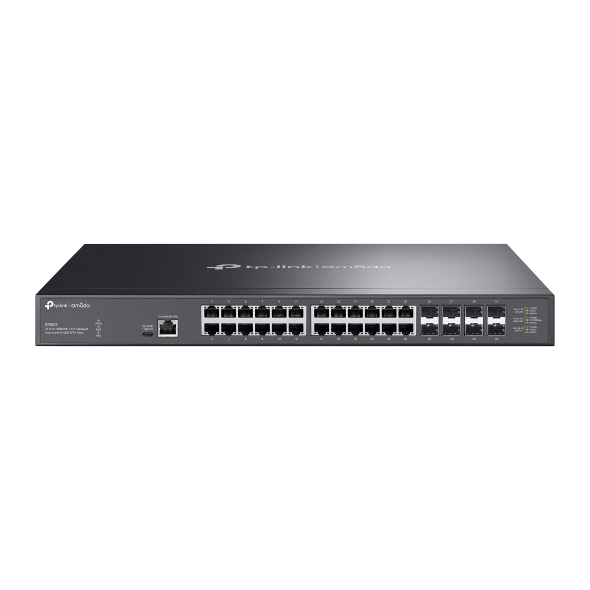 TP-Link Omada SX3832 netværksswitch Administreret L2/L2+ 10G Ethernet (100/1000/10000) 1U Sort