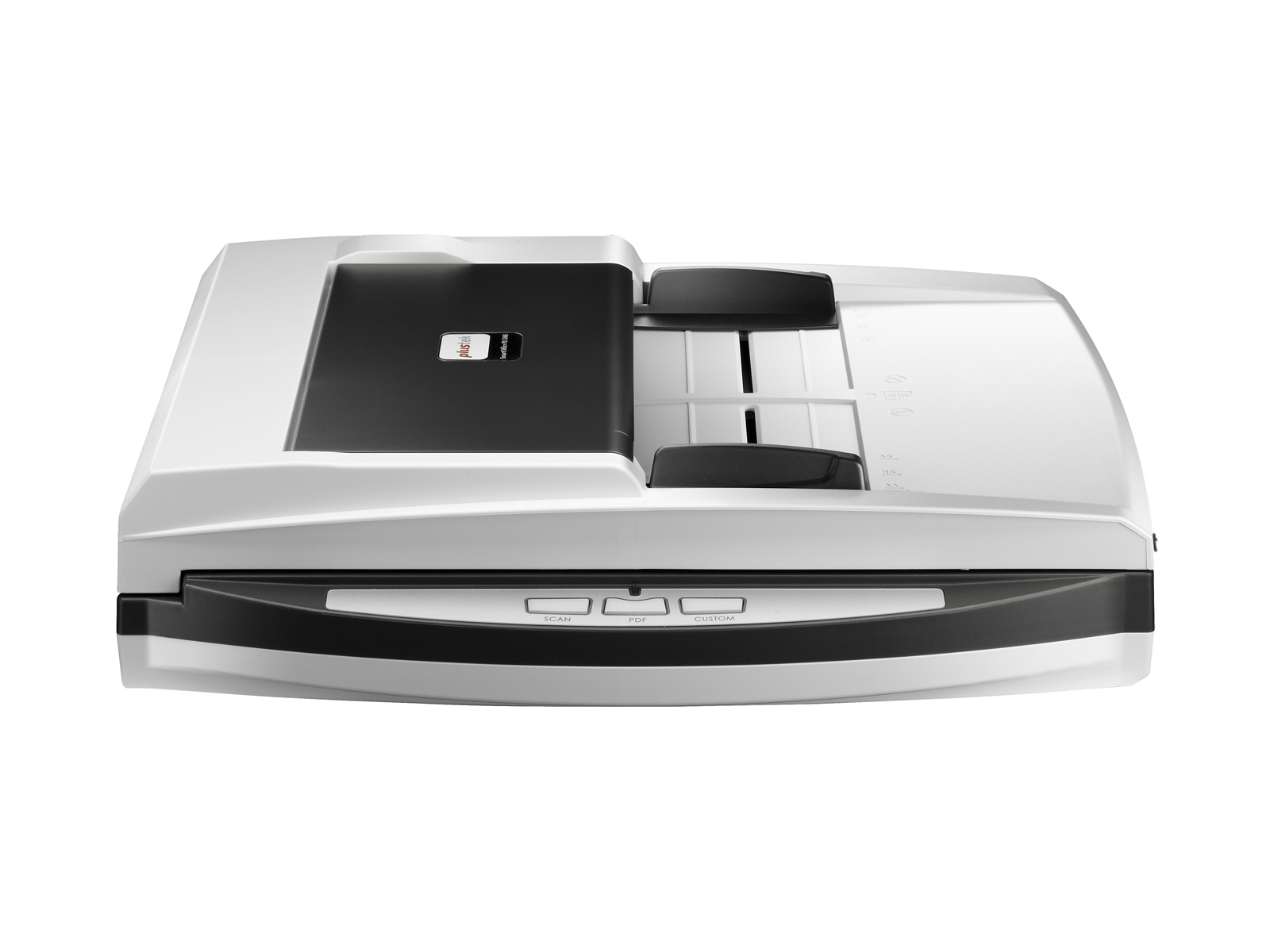 Plustek SmartOffice PN2040 Flatbed & ADF scanner 600 x 600 dpi A4 Sort, Hvid