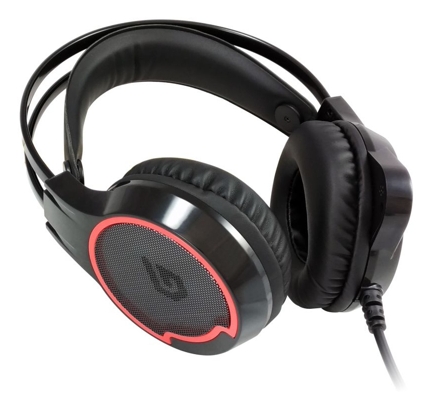 Conceptronic ATHAN U1 Headset Ledningsført Spil USB Type-A Sort